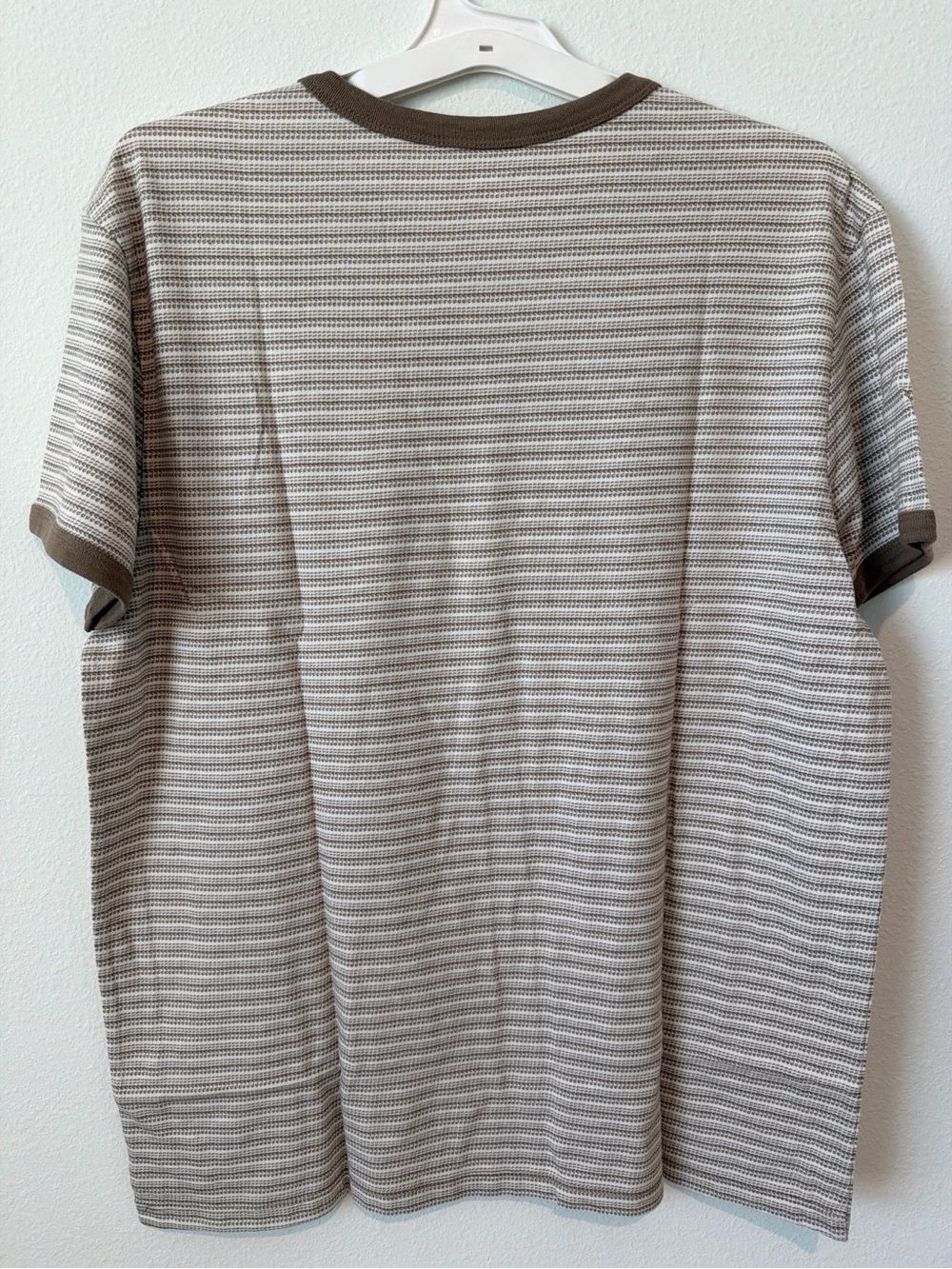 Goodfellow & Co. Brown Stripe Ringer Tee - Men's - Picture 5 of 5